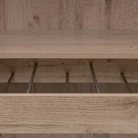 Otwarta szafa modułowa w dekorze dębu w naturalnym kolorze 60x180x45 cm Modular – Casa Selección