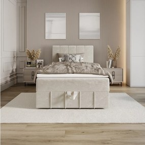 Łóżko kontynentalne BAHAMA 100x200 Monolith 02