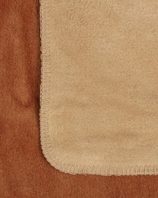 Koc Cosy Home 150x200cm Cognac&amp;Beige