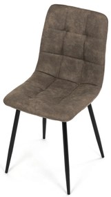 Zestaw krzeseł do jadalni Vintage CT-281 BR3, 4szt.