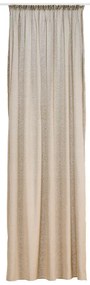 Firanka w beżowo-złotym kolorze 140x245 cm Carmine – Mendola Fabrics
