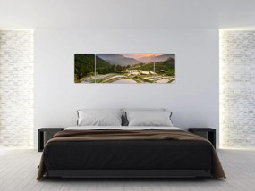 Obraz - Tarasy ryżowe (170x50 cm)