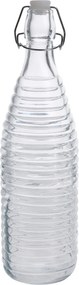 Szklana butelka z zamknięciem typu clip Stripes 1 l
