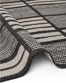 Czarny/kremowy dywan odpowiedni na zewnątrz 160x230 cm Haringey Allington – Ted Baker