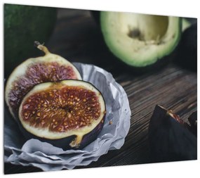 Obraz fig i awokado (70x50 cm)