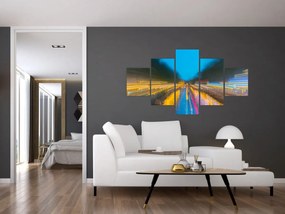 Obraz - Obraz abstrakcji (125x70 cm)