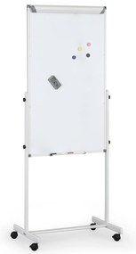 Mobilny flipchart, powierzchnia kombinowana, 1200 × 700 mm