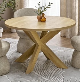 Okrągły nierozkładany stół Morus Halmar