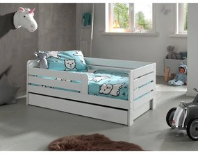 Biała szuflada pod łóżko dziecięce 70x140 cm Peuter – Vipack
