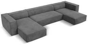 Szary narożnik (w kształcie litery "U") Madame – Windsor &amp; Co Sofas