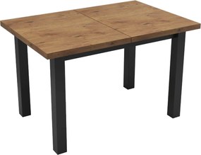 Stół prostokątny rozkładany 80x120/160 Lancelot R-6 + nogi drewniane