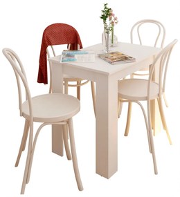 Stół jadalniany TARINIO, biały