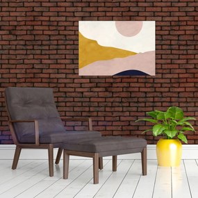 Obraz - Góry akwarelowe N⁰3 (70x50 cm)
