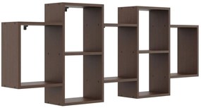 Minimalistyczna Półka Ścienna Wenge G2-T19