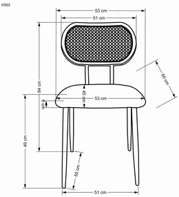 K503 krzesło ciemny zielony , rattan, velvet, welur, retro, boho,nowoczesne