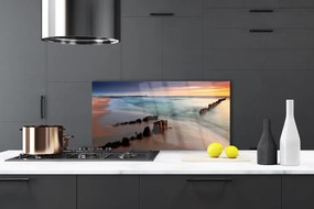 Szkło nad Blatem Tropikalne Wybrzeże Oceanu