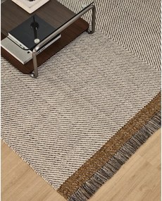 Kremowy wełniany dywan tkany ręcznie 200x300 cm Brina – Kave Home