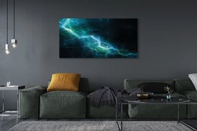 Duży obraz na płótnie Fraktalne Pioruny