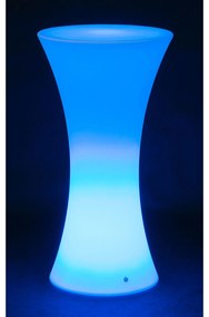 Podświetlany stolik koktajlowy LED, 110 x 58 cm