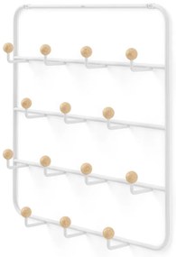 Biały metalowy wieszak na drzwi 36 cm Estique – Umbra