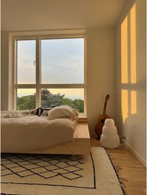 Łóżko dwuosobowe z litego drewna sosnowego ze stelażem 160x200 cm Merge – Karup Design