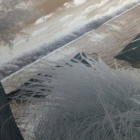 Obraz łodzi na jeziorze (170x50 cm)