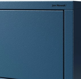 Komoda szafka metalowa granatowa Modern CARLA, 800 x 1015 x 400 mm