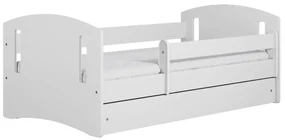 Łóżko dziecięce CLASSIC 2 160x80 białe KOCOT KIDS
