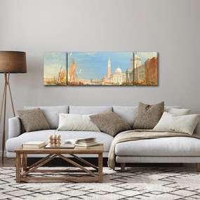 Obraz - Joseph Mallord William Turner, Venice the Dogana and San Giorgio Maggiore, reprodukcje (170x50 cm)