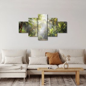 Obraz - Tropikalny las deszczowy (125x70 cm)