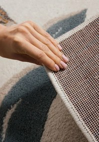 Dywan dziecięcy Adventures – Balony kremowo-beżowo-szare 160 cm x 235 cm Atest Oeko-Tex