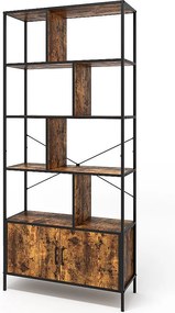 Rozdzielacz pokoju rustykalny dąb 80x30x180 fyrk