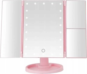 Lusterko Do MAKIJAŻU Powiększające 3X Kosmetyczne PODŚWIETLANE LED | VOLAN