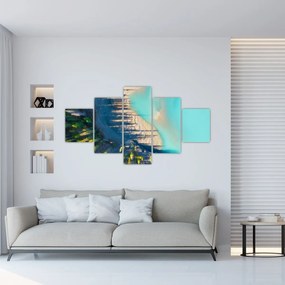 Obraz - Widok na jezioro (125x70 cm)