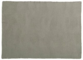 Szarobeżowy koc z mieszanki wełny 140x200 cm Ylva Dark Linen – Pappelina