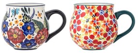 Kamionkowe kubki zestaw 2 szt. 330 ml Florist – Bloomingville