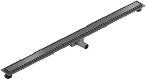 Mexen Flat M13 odpływ liniowy 2w1 130 cm, gun gray szczotkowany - 1E10130