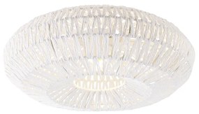 Lampa sufitowa w stylu retro biała - Lina