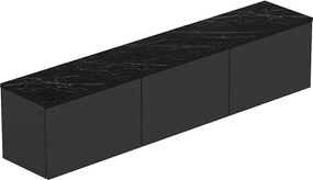 Stojak pod telewizor – 160 cm szerokości, 35 cm wysokości, 32 cm głębokości – antracyt – płyta wiórowa pokryta melaminą