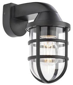 Redo 90207 - Lampa ścienna zewnętrzna CAGE 1xE27/28W/230V IP44 czarna