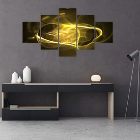 Nowoczesney abstrakcyjny obraz (125x70 cm)