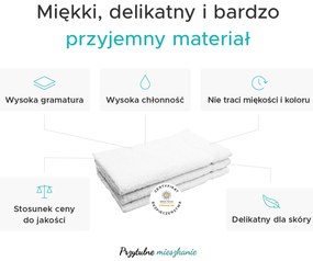 Ręcznik Classic mały ciemnoniebieski 30x50 cm, 100% bawełna