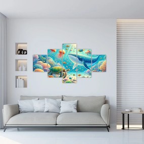 Obraz - Świat pod wodą (125x70 cm)