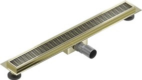 Mexen Flat M33 odpływ liniowy 50 cm, złoty - 1533050-15