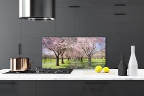 Panel nad blat kuchenny Aleja prowadząca przez Las