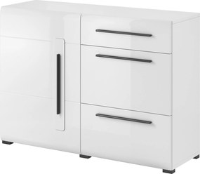 Komoda TULLIA 120 cm do Salonu Sypialni Biały