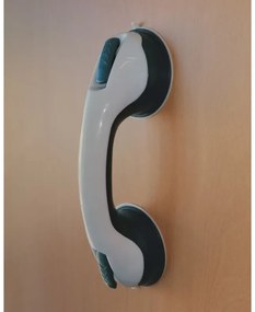 Spirella Uchwyt do łazienki z przyssawkami SAFE, biały, 29 cm