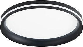 Isy - Aluminiowa lampa sufitowa LED Fabas Luce - Zintegrowana dioda LED 42W IP20 Czarna