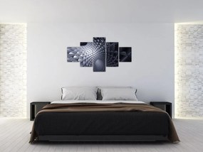Obraz - Abstrakcja 3D (125x70 cm)