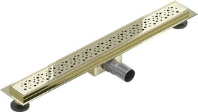 Mexen Flat M12 odpływ liniowy 50 cm, złoty - 1521050-15
